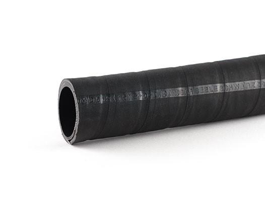 Silo-Saug- und Druckschlauch, schwarz-schwarz, 75 x 9 mm,