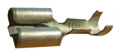 Flachsteckhülse 6,3 mm 1,5-2,5 mm (UI) - VPE á 100 St