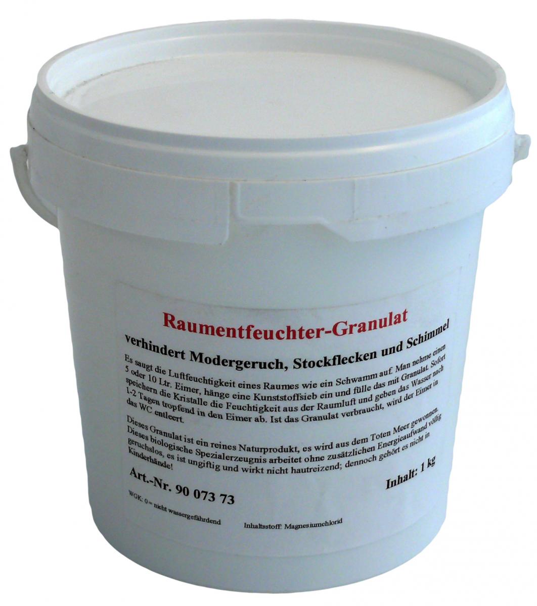 Raumentfeuchter-Granulat ca.5 kg Eimer/Magnesiumchlorid
