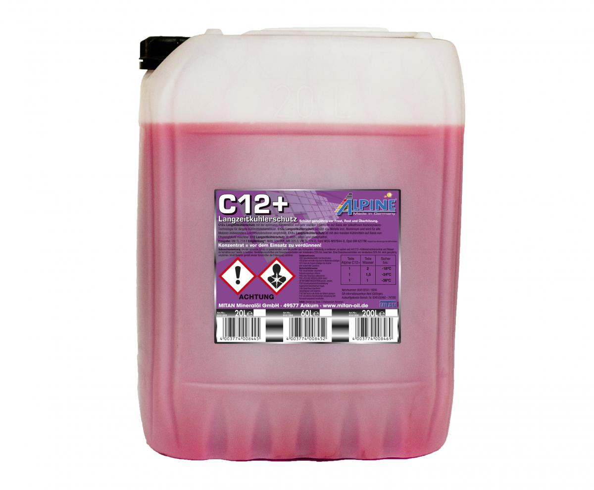 Kühlerfrostschutz Plus 20 Liter/Gebinde (violett C12+