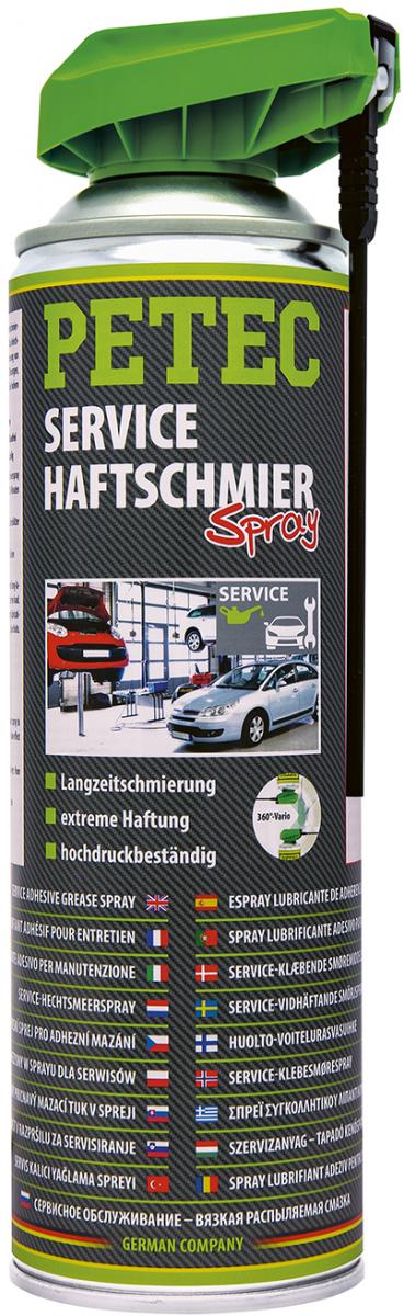 PETEC Service-,Haftschmier- Spray, transparent, 500 ml