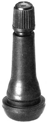 PKW-Felgenventil, Gummi, Ø 11,3 mm, Bauhöhe 48,5 mm