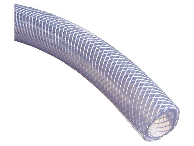 PVC-Gewebeschlauch 10/14,5 mm m. Gewebeeinlagen, blau,20 bar