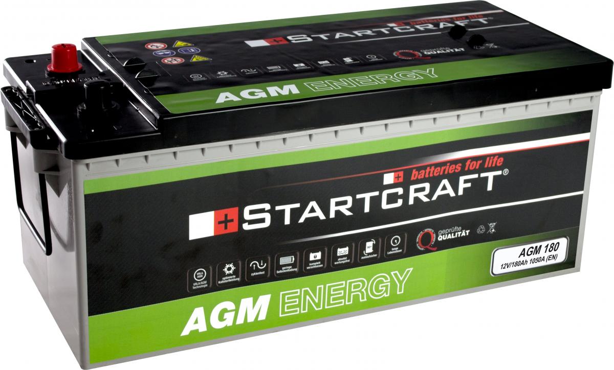 Batterie AGM Energy Truck 12V 180Ah, 513x223x223mm