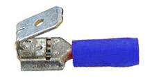 Steckverteiler 6,3 - blau 1,5-2,5 mm - VPE á 100 Stück