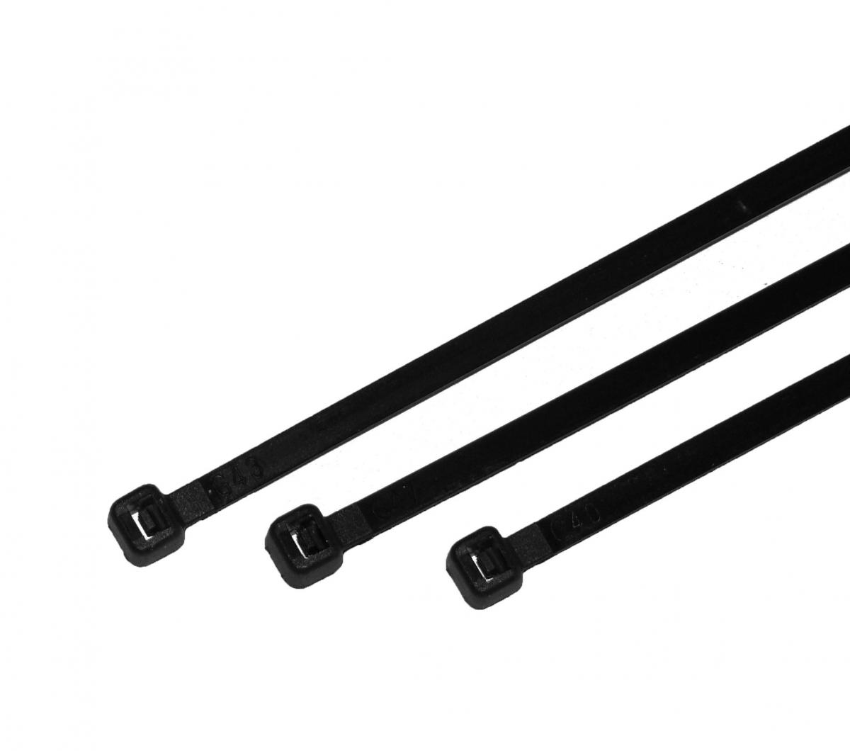 Kabelbinder, schwarz, 619 mm