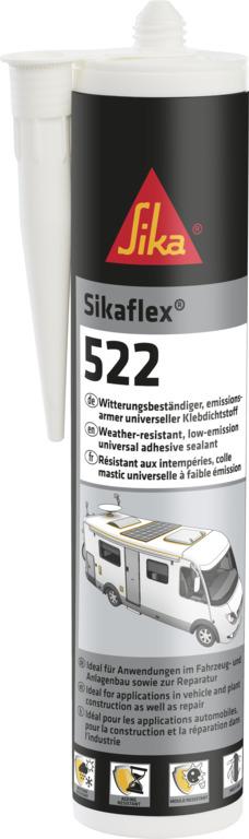 Sikaflex-522 Kartusche 300 ml, schwarz