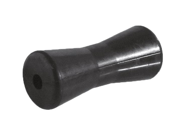 Kielrolle, V-Form, Gummi Achs-Ø 21 mm, Länge 195 mm