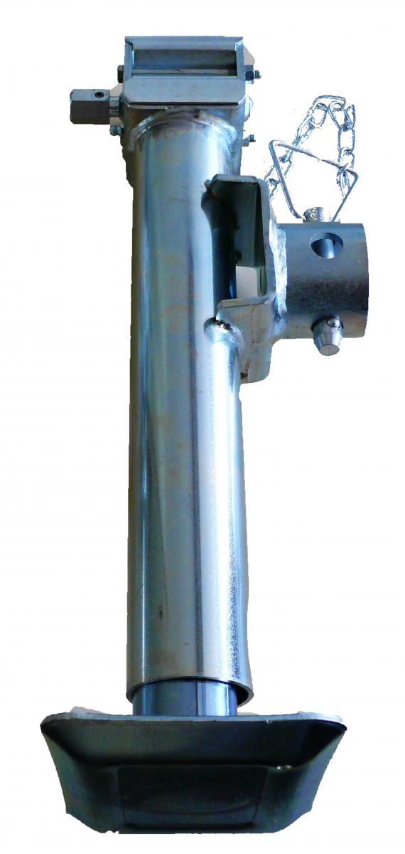 Simol Stützfuß vz. 6-kant Rohr-Ø 57 mm, schwenkbar