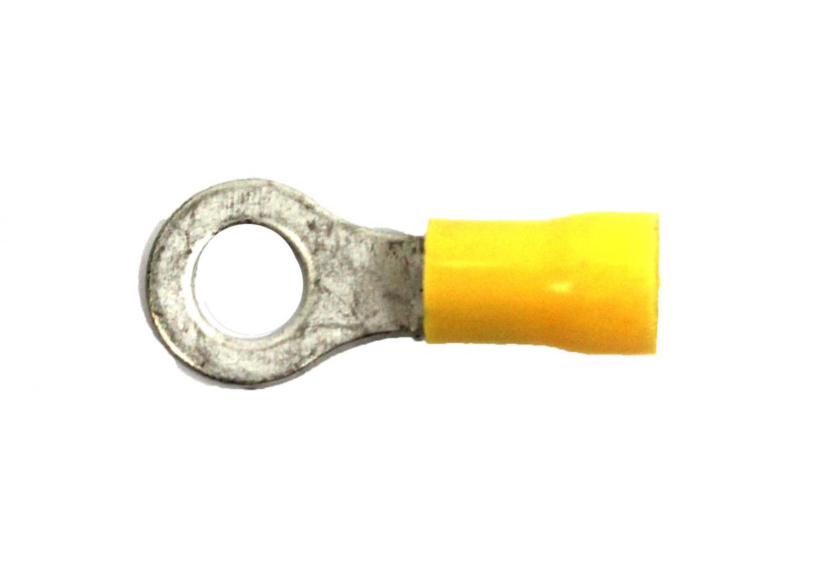 Ringkabelschuh M6 - gelb 3,0-6,0 mm - VPE á 100 Stück