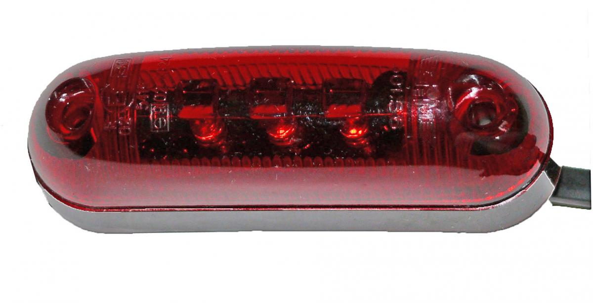 Aspöck Posipoint II DC 0,5m Schlussleuchte LED rot