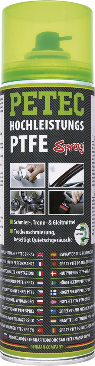 PETEC Hochleistungs-PTFE-Spray transparent, 500 ml