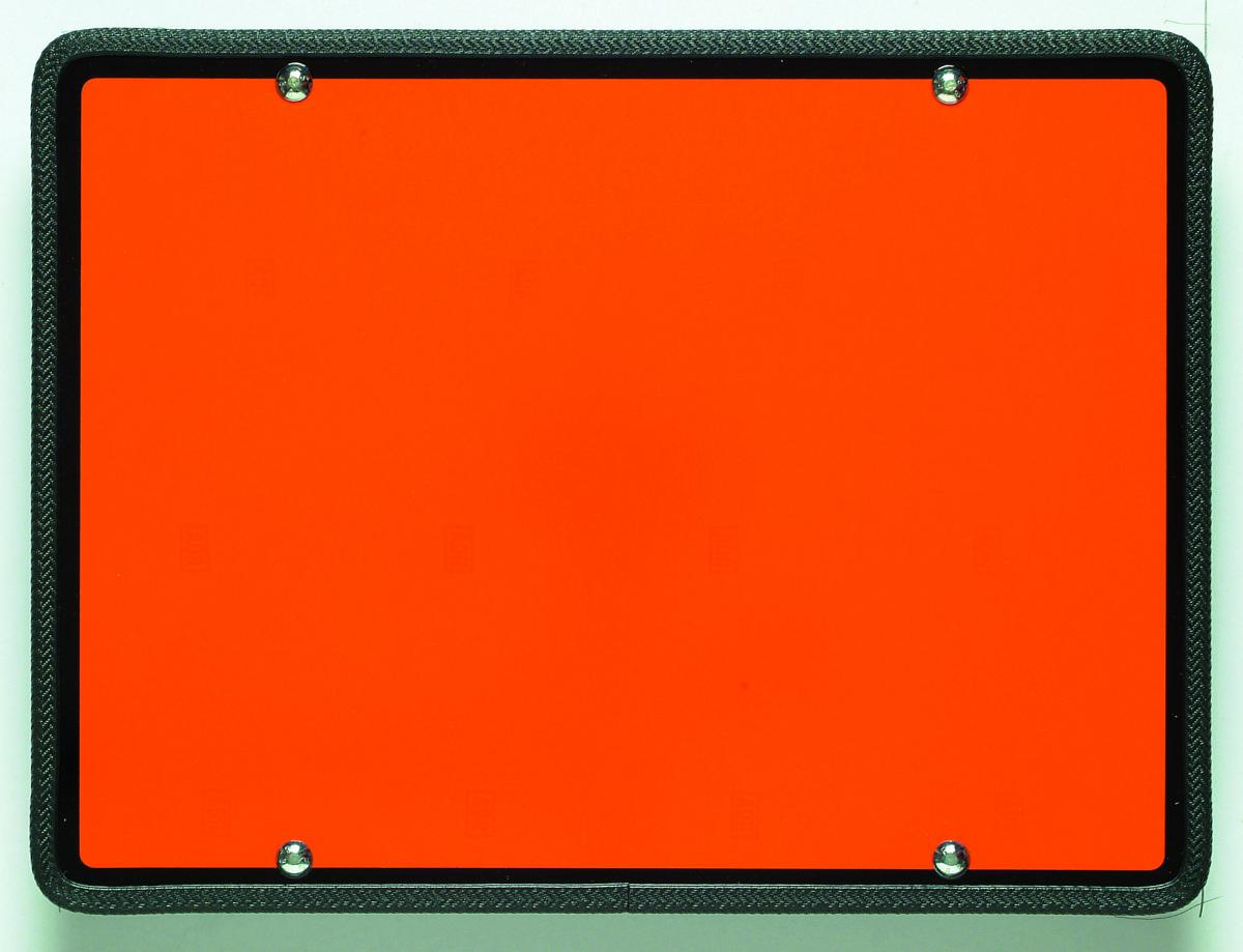 ADR-Warnfafel, orange, 400 x 300 mm auf Magnetgummi