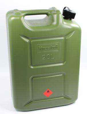 Kraftstoffkanister 20 ltr. aus Kunststoff, oliv