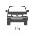 Gasfedern f. Heckklappe VW T5 Paar(2 Stk) 1250N, Hub 210,