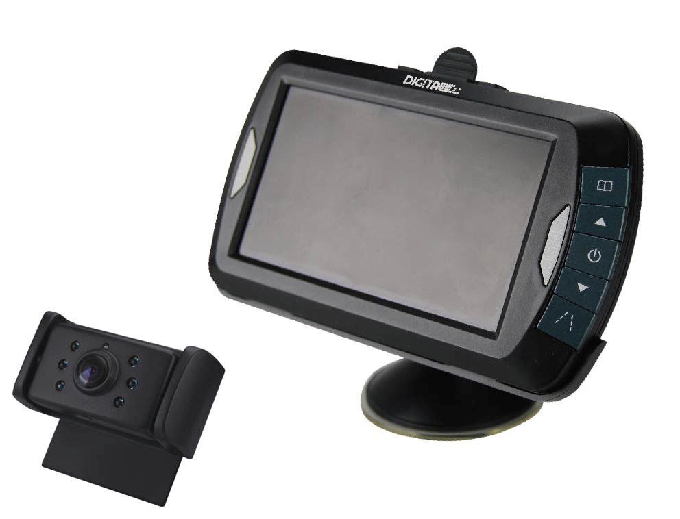 Kabelloses Rückfahrkamera- system mit LCD Display 4,3"