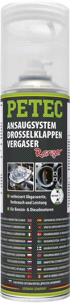 PETEC Ansaugsystem-,Drossel- klappen&Vergaserreiniger Spray