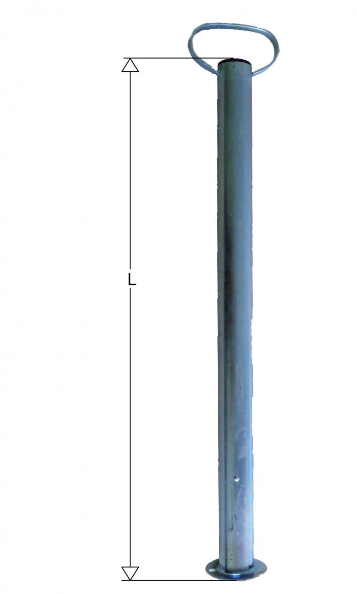 Abstellstütze, vz. Rohr-Ø 48mm, L=600mm