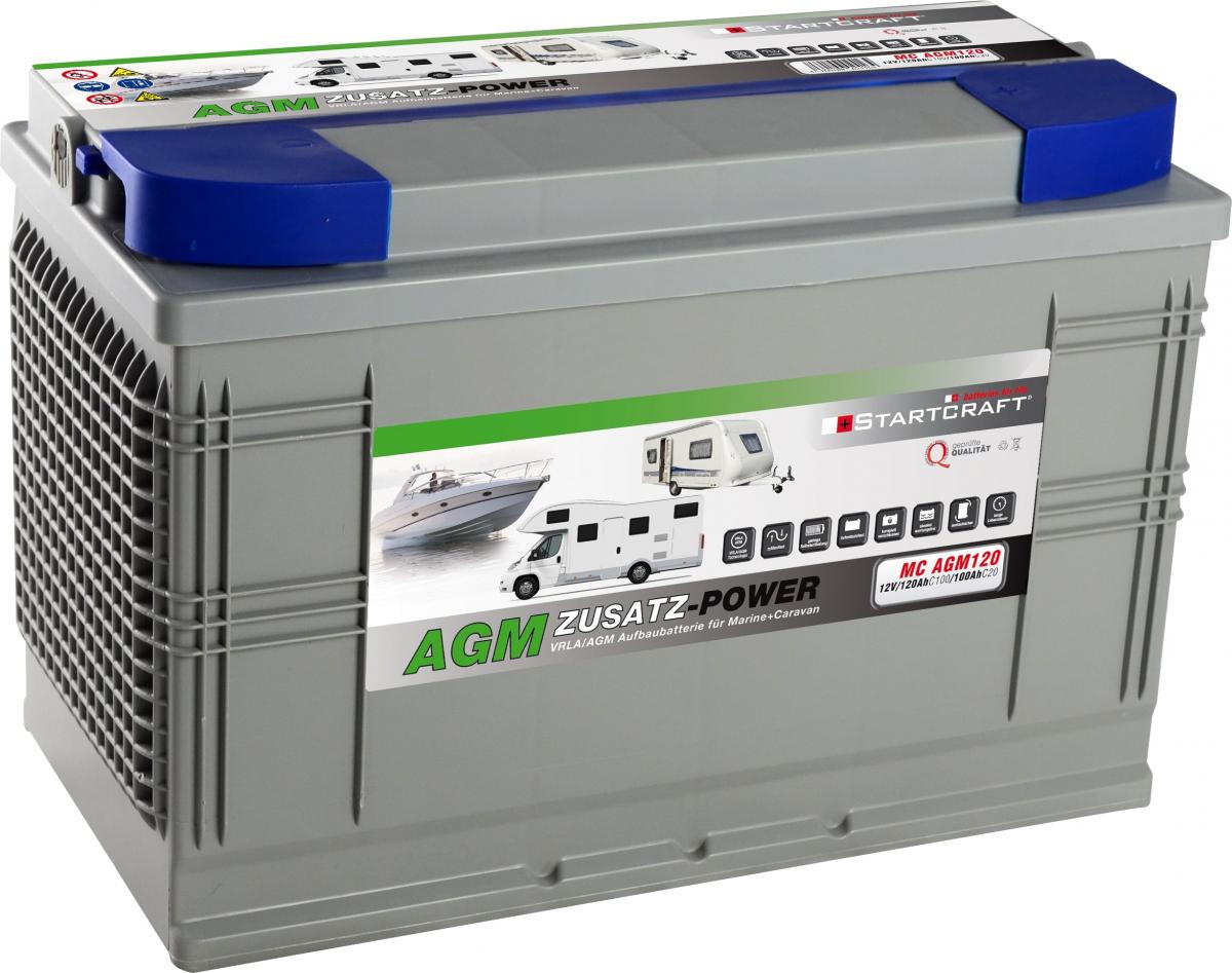 Batterie AGM 12V/120Ah C100 353x175x233