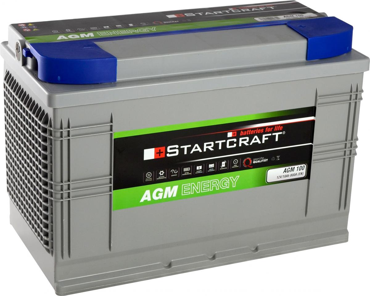 Batterie AGM Energy 12V 100Ah, 353x175x233mm