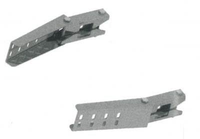 Holmanschlußpaar(li,re) für Achskörper 80 mm vierkant